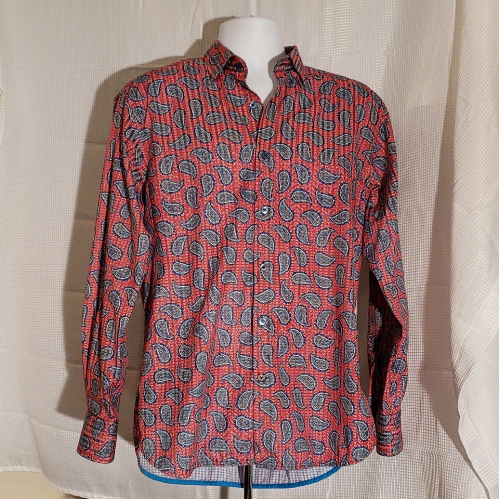 Visconti Black size M mens shirt.